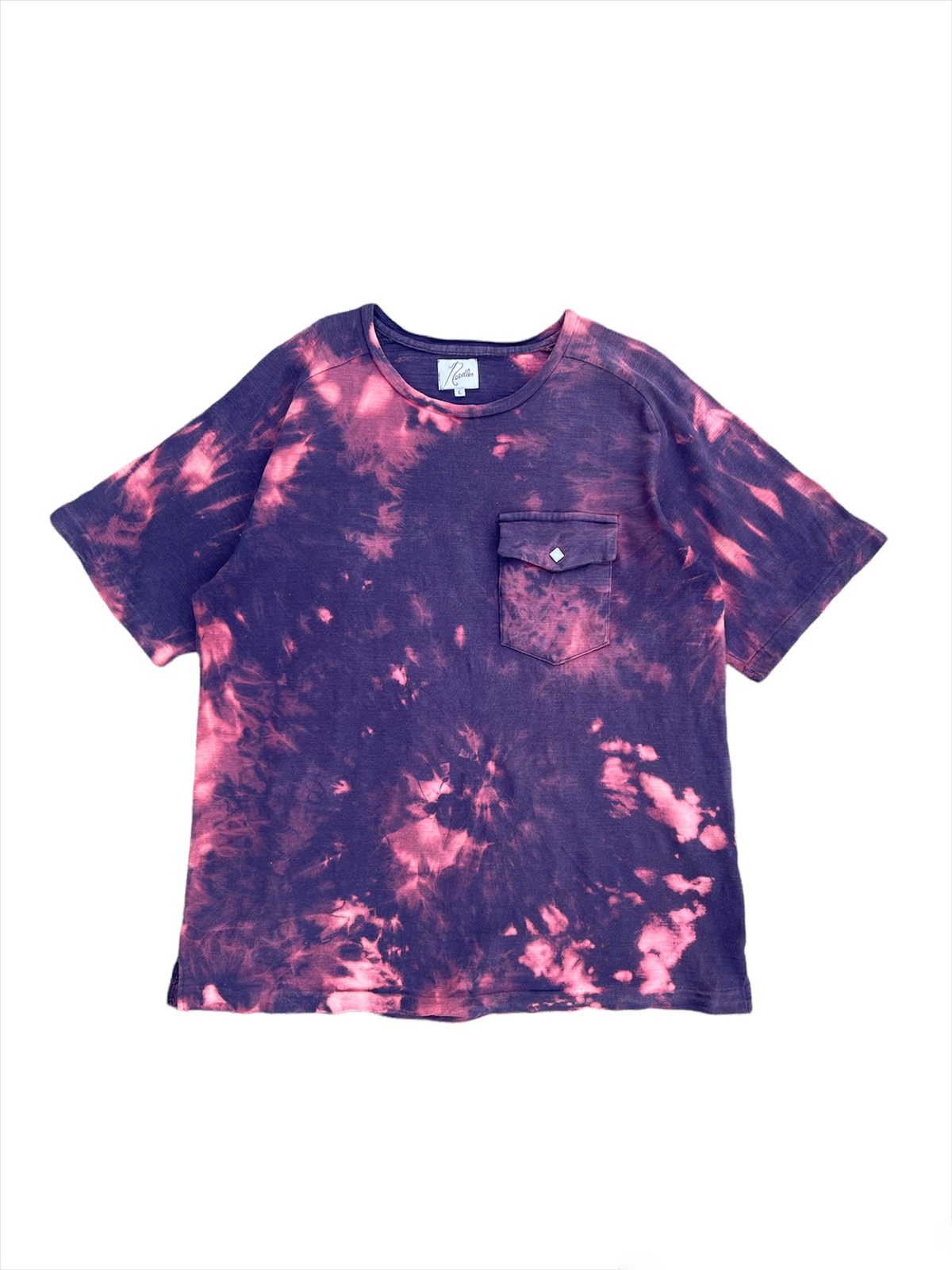 🔥🔥Needles Nepenthes Flaming Acid Wash single pocket Shirt - 2