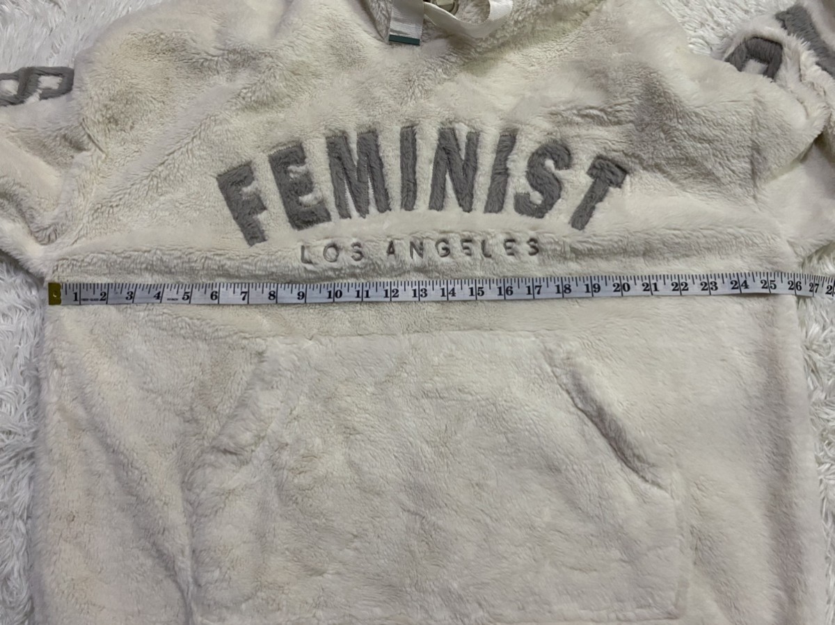 Forever 21 - Feminist Los Angeles Contemporary Faux Fur Hoodie Jacket - 11