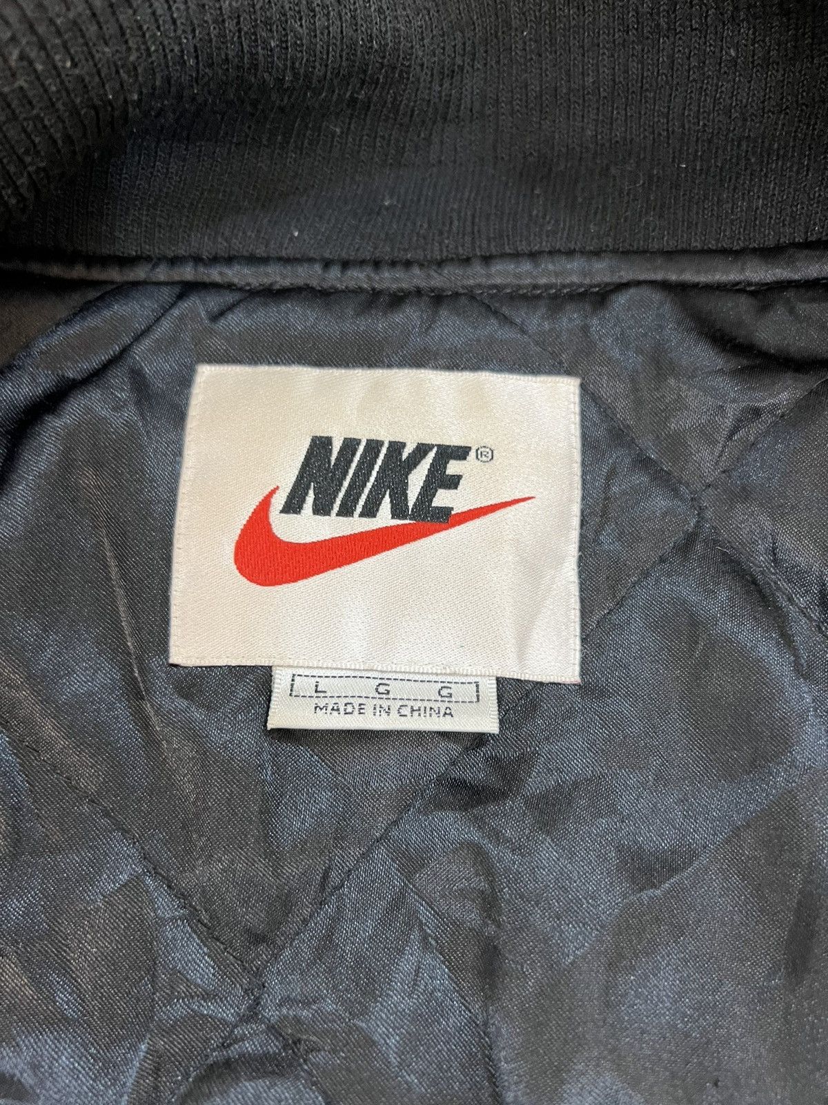 Nike Swoosh Big Logo Varsity Jacket - 11