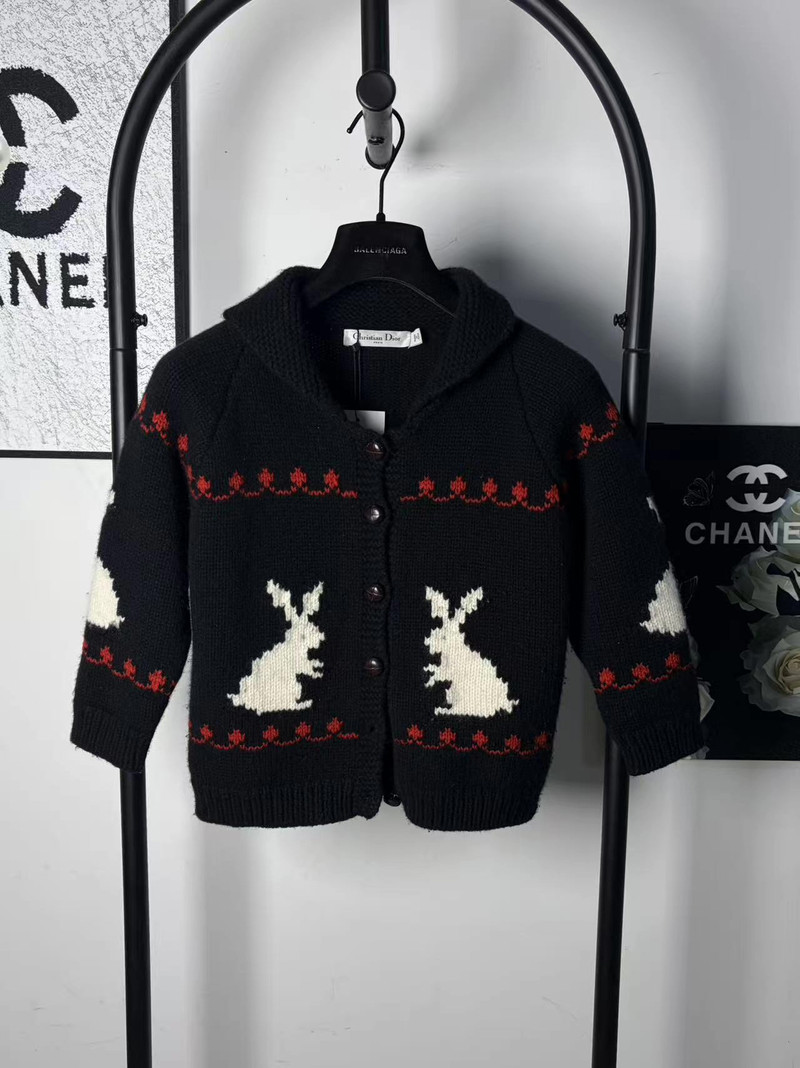 Dior Wool Knit Coat - 1