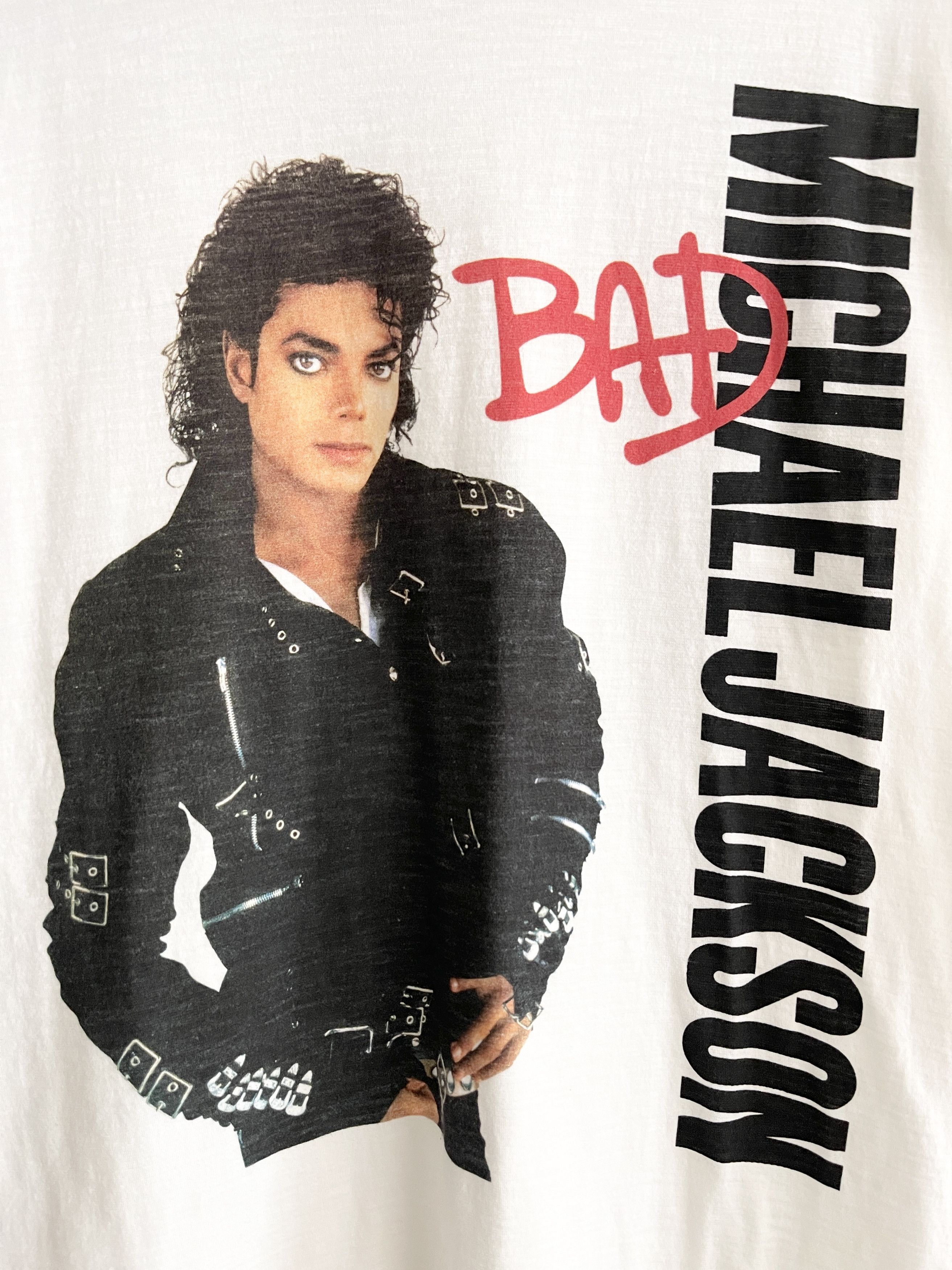 Vintage - STEAL! VTG 2000s Hysteric Glamour Michael Jackson Bad Tee - 4