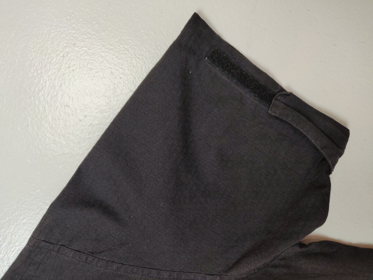 Black - Short Sleeve Hoodie Sweater Jacket - 3
