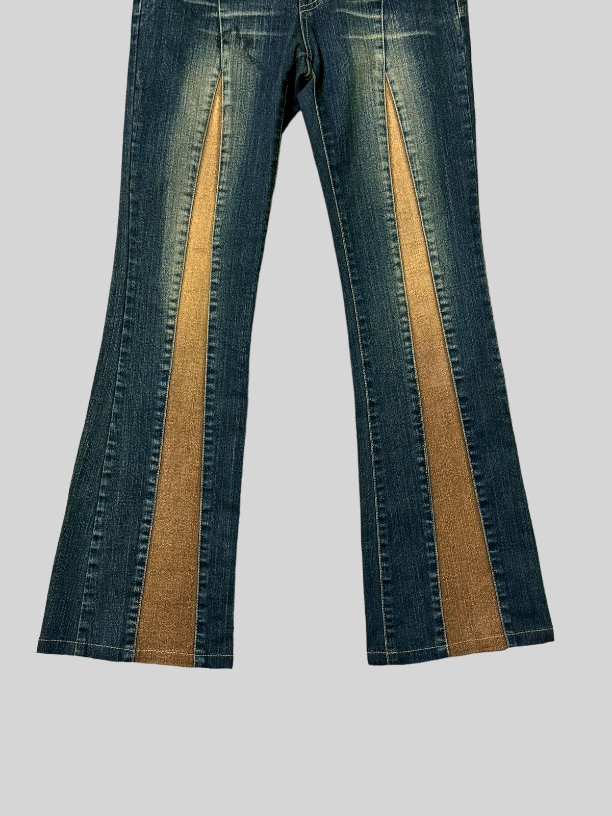 Flared Napuri Reconstructed Reworked jeans - 6