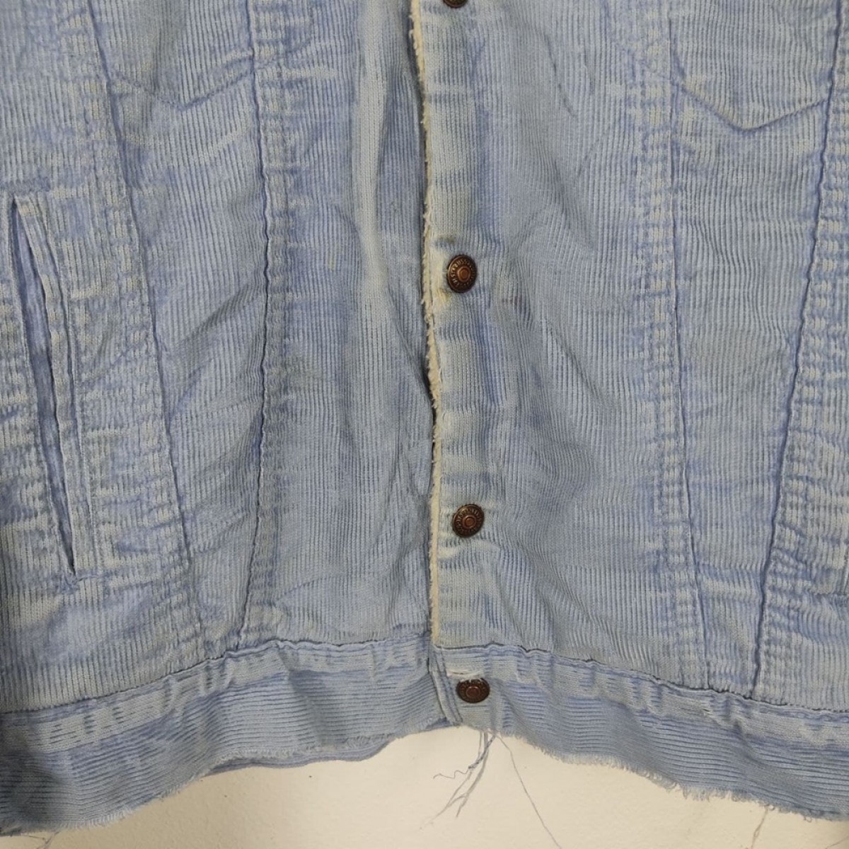 80s Corduroy Sherpa Lined Work Jacket Travis - 6