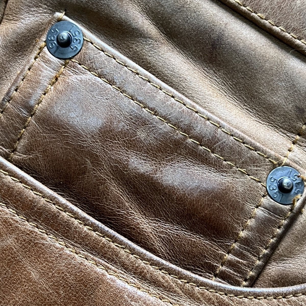 Genuine Leather - Japan 5351 Pour Les Homme Leather Pants - 19