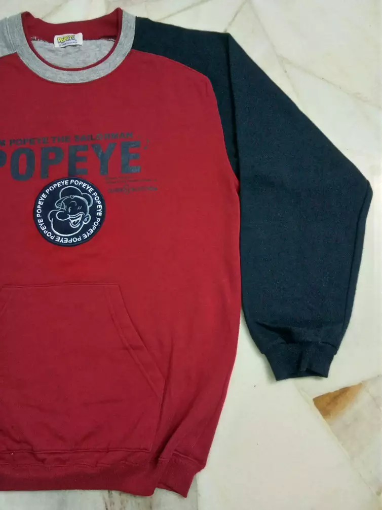 Gianni - Rare! GIANNI VALENTINO X Popeye cartoon Sweatshirt - 6