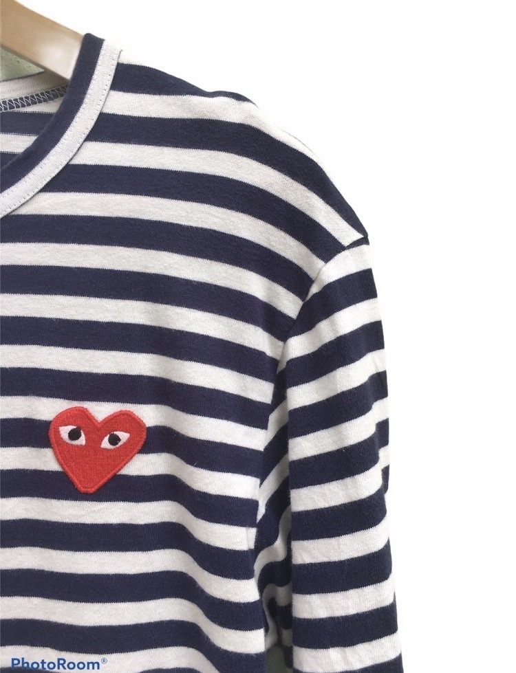 2012 Comme Des Garcons Stripes Longsleeve Shirt - 1