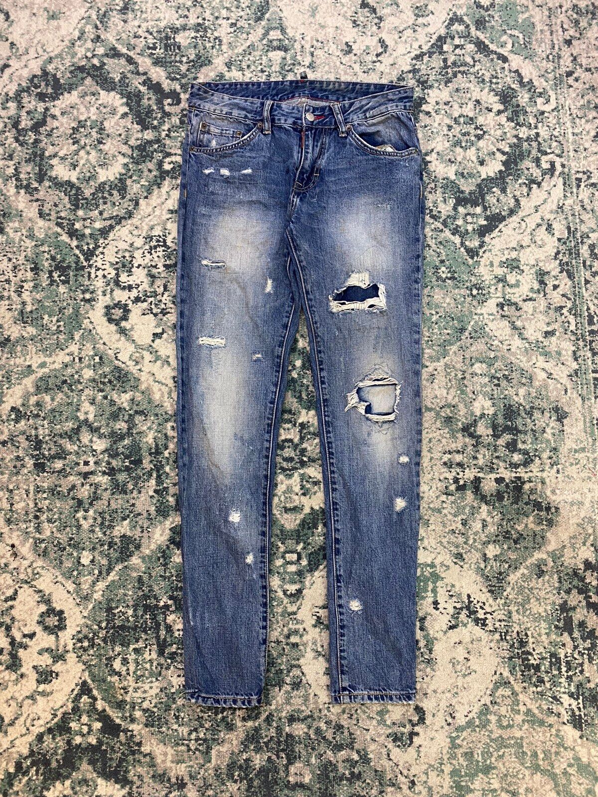 Dsquared2 Made in Italy Denim Distressed Jeans - 2