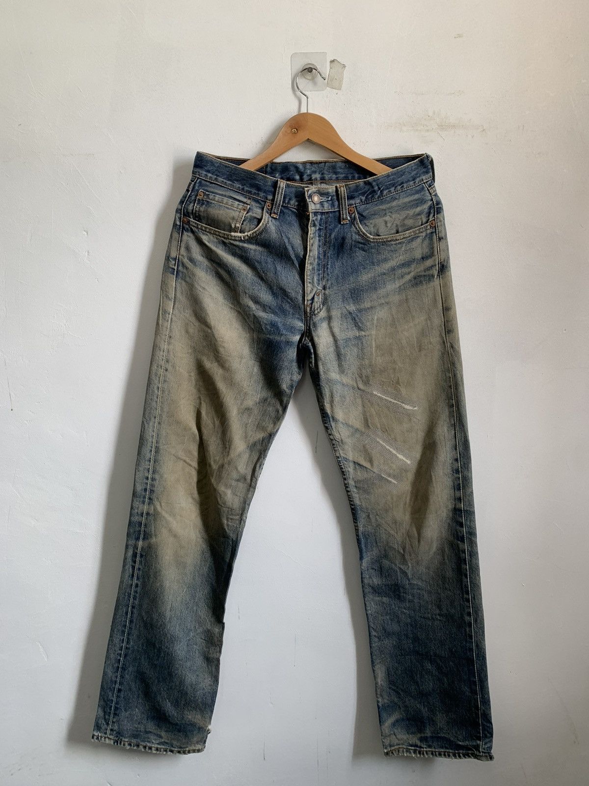 Vintage - Levis Lot 511 Rare Stone Wash Jeans Denim - 1