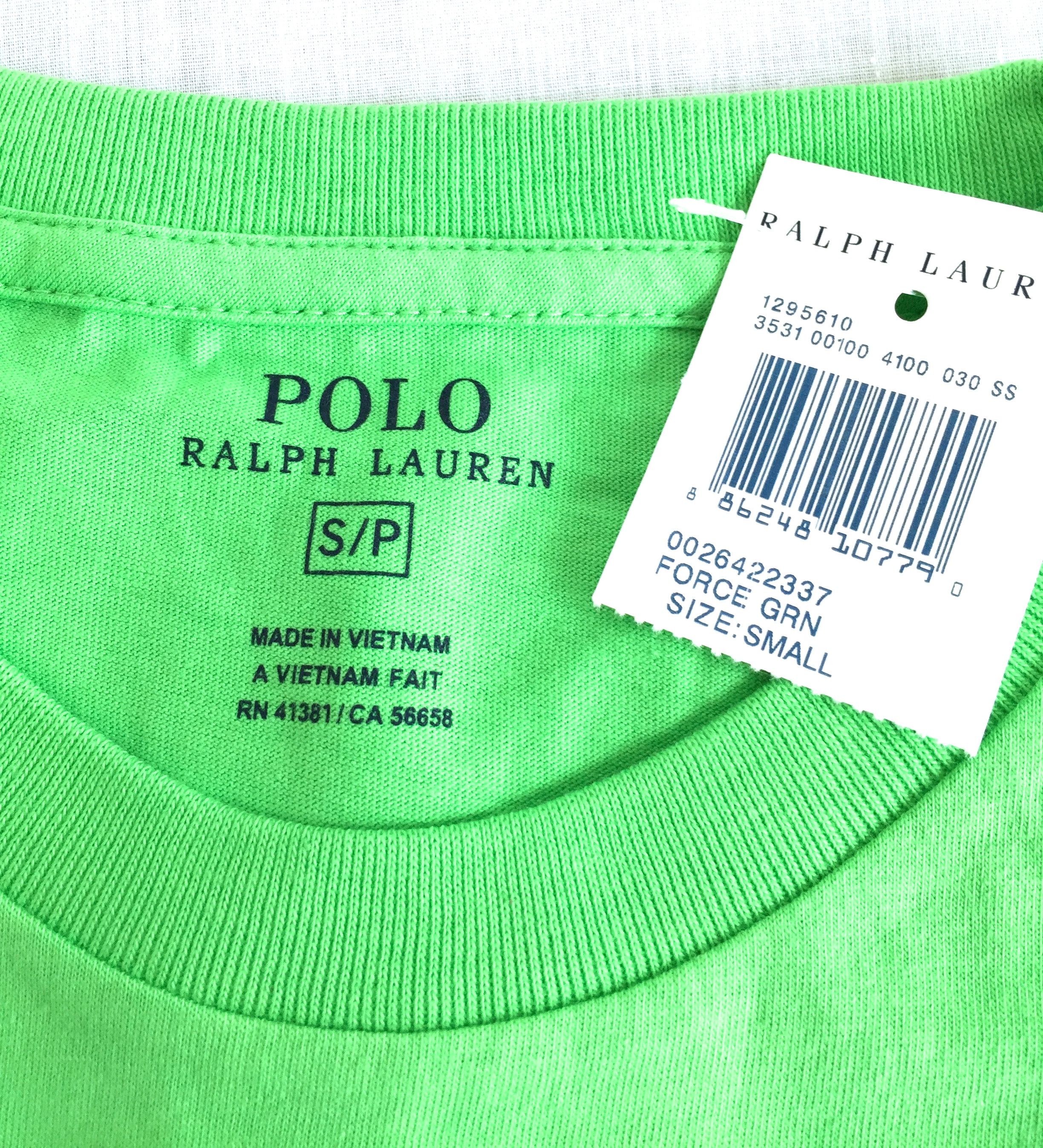 Polo Ralph Lauren - Lime Green Pony Logo T-Shirt NWT - 3