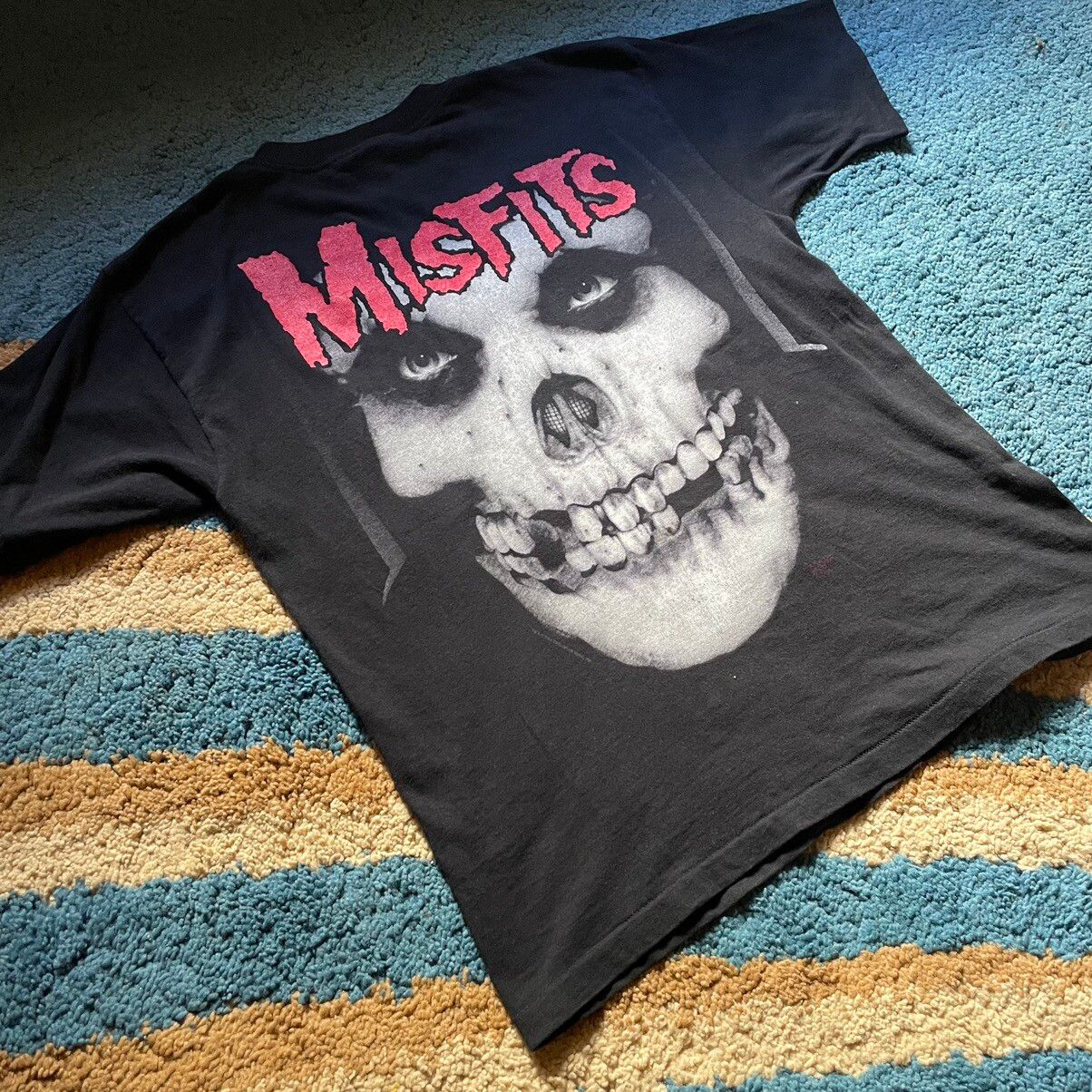 Vintage - 1995 MISFITS double sided Skull - 3