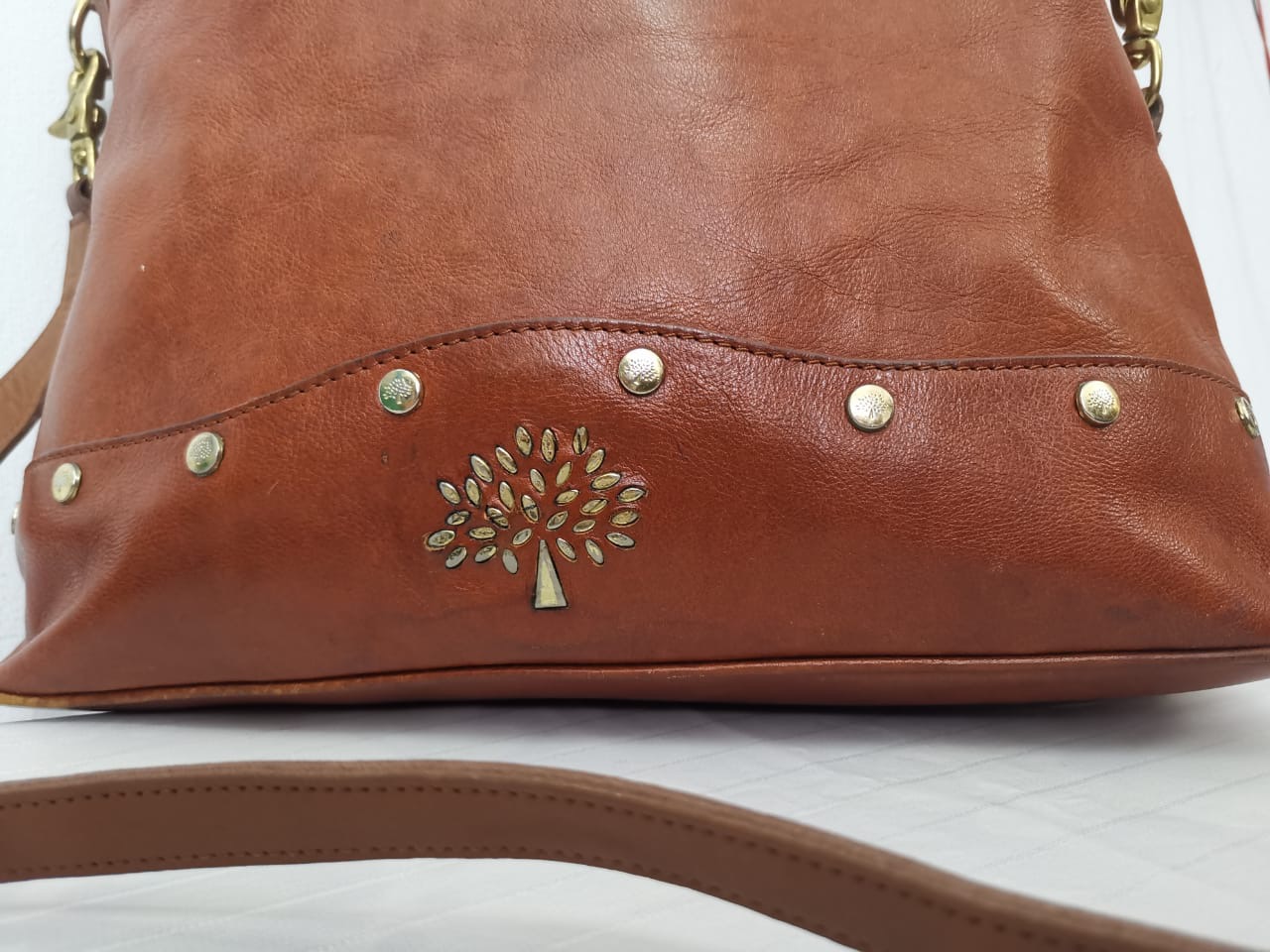 Vintage Mulberry Leather Handle Bag - 4