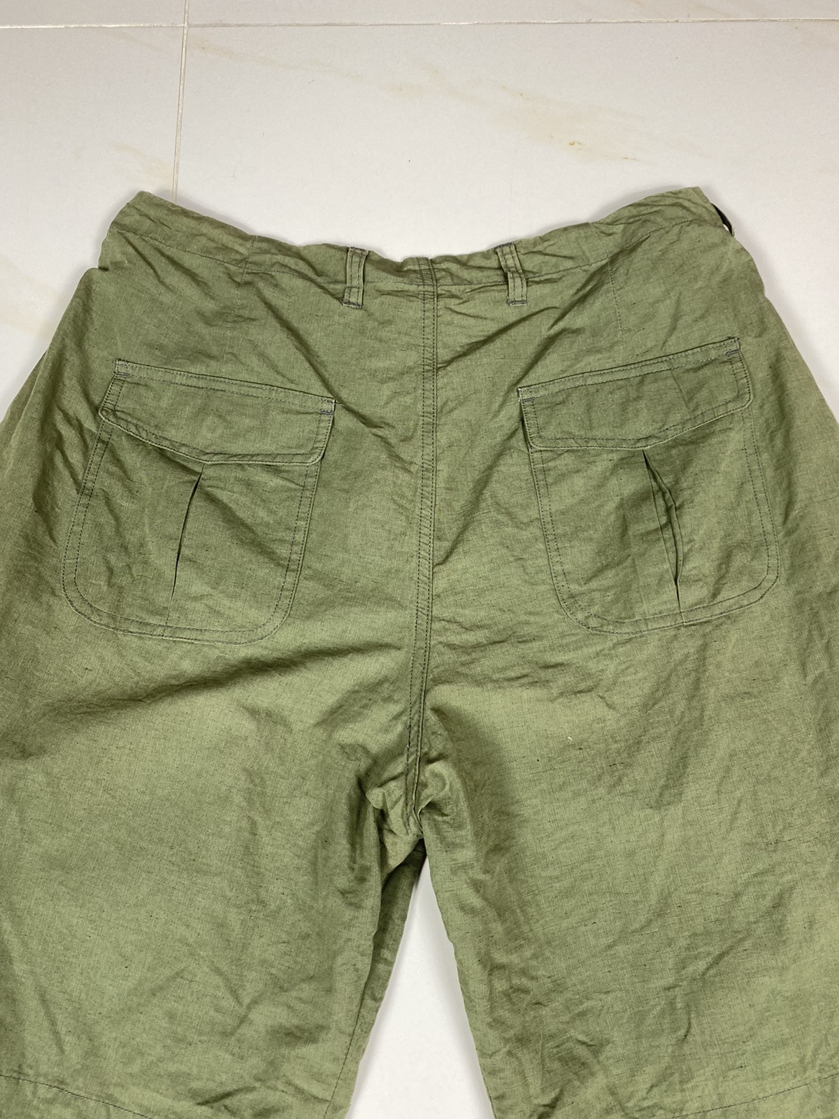 Sasquatchfabrix Nylon High Waist Short Pants. S040 - 13
