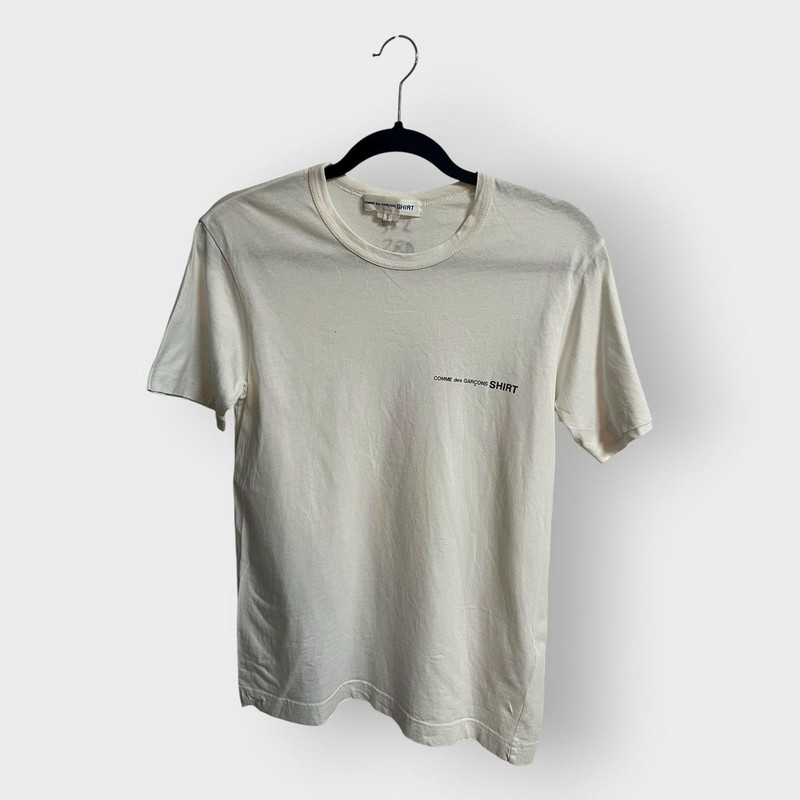 ARCHIVAL! 2010s Comme Des Garcons CDG Side Logo Tee - 1