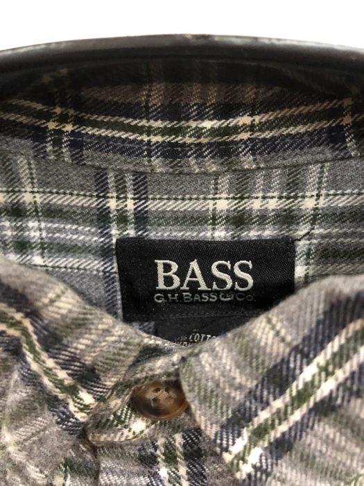 Bass - Bass Plaid Tartan Flannel Shirt 👕 - 4