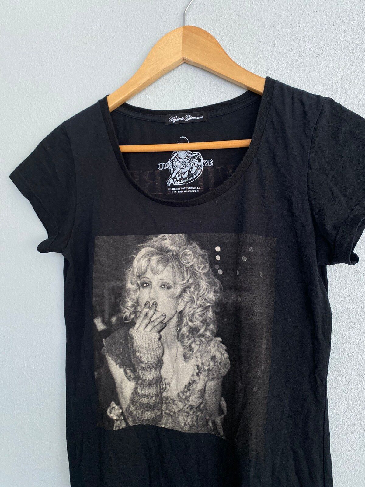 Hysteric Glamour x Courtney Love I Will Be Swan Swan tees - 2
