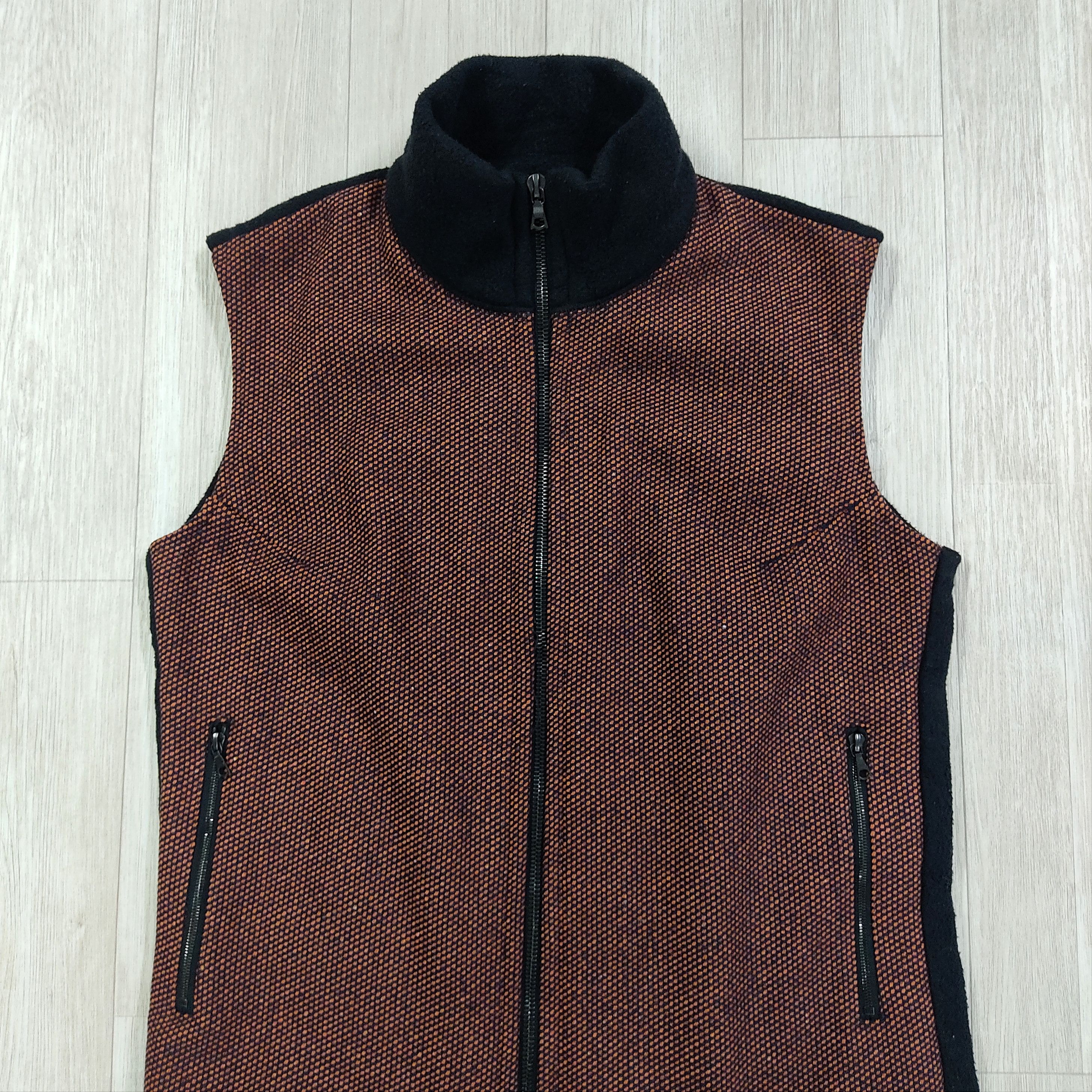 A.P.C Hiver 2000 Tank Top Wool Zipper Vest Jacket - 4