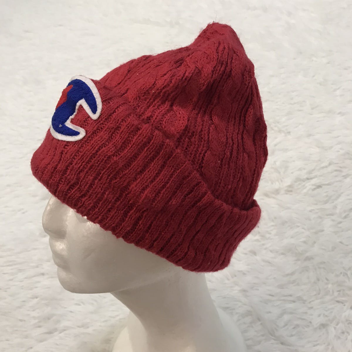 Big Logo Champion Beanie Hat/Snow Cap - 2