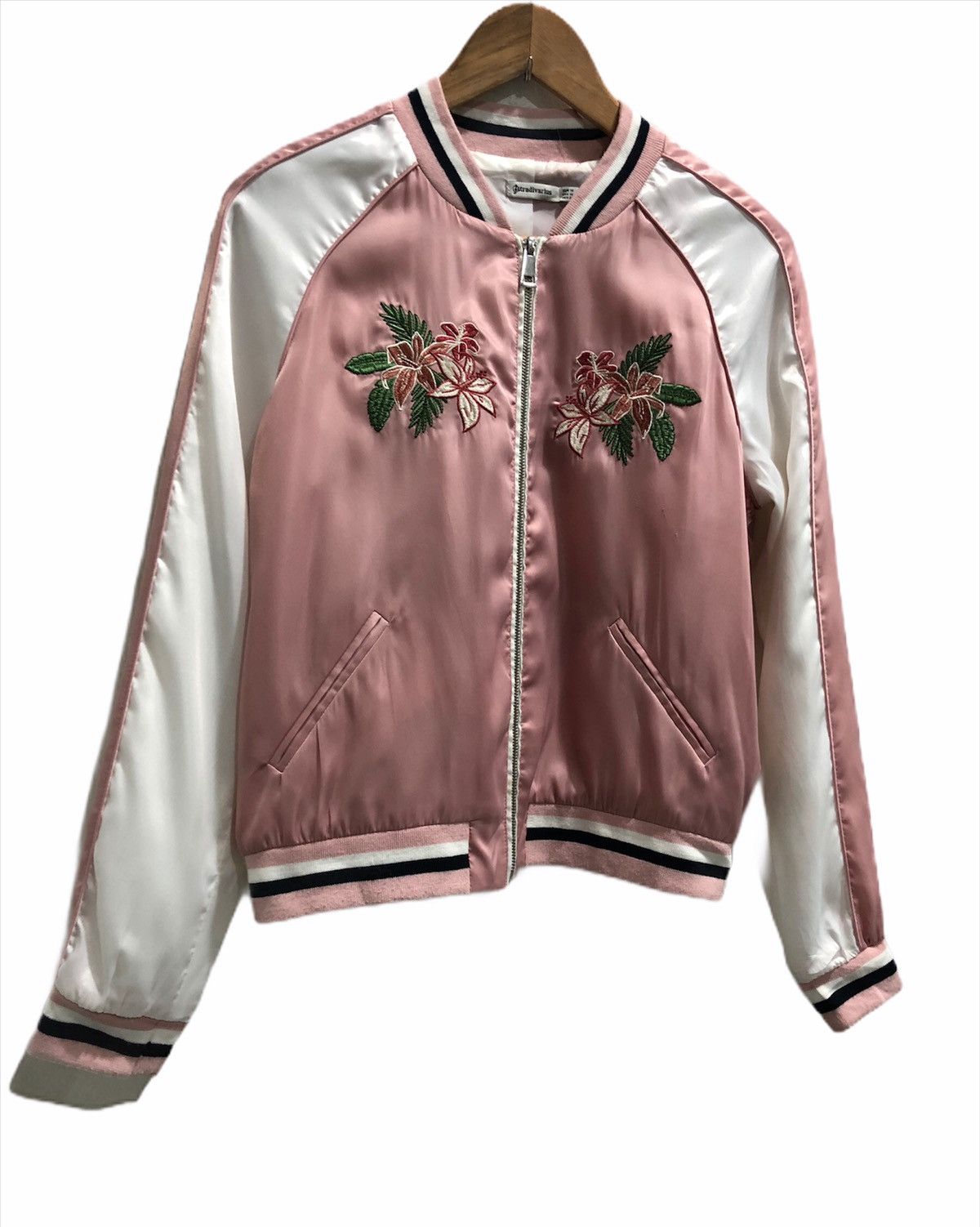 Japanese Brand - 🔥SUKAJAN JAPANESE SAKURA Floral Souvenir Jacket Sweater - 3