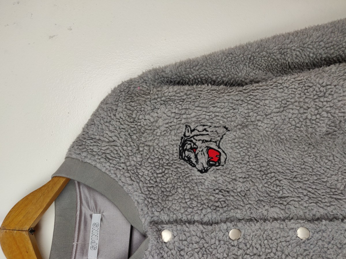 Japanese Brand - Spinns Japan Tiger French Dressing Sherpa Jacket - 3