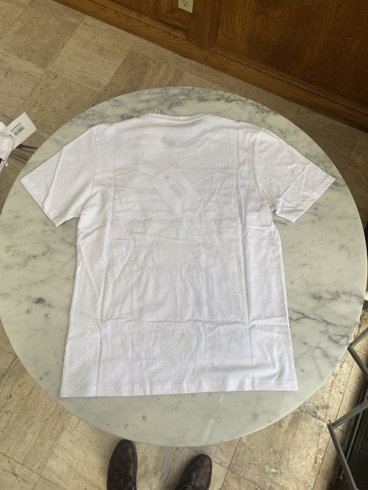 Craig Green Hand Embroidered T-Shirt White - 6