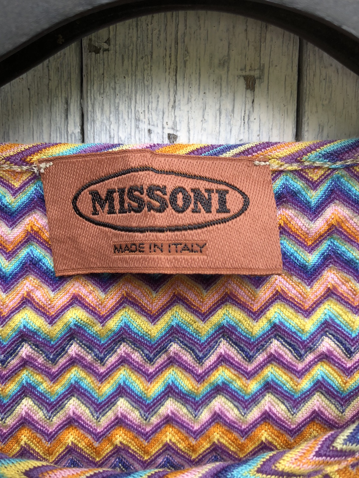 Missoni Ladies Strecth Multicolour LS Shirt - 4