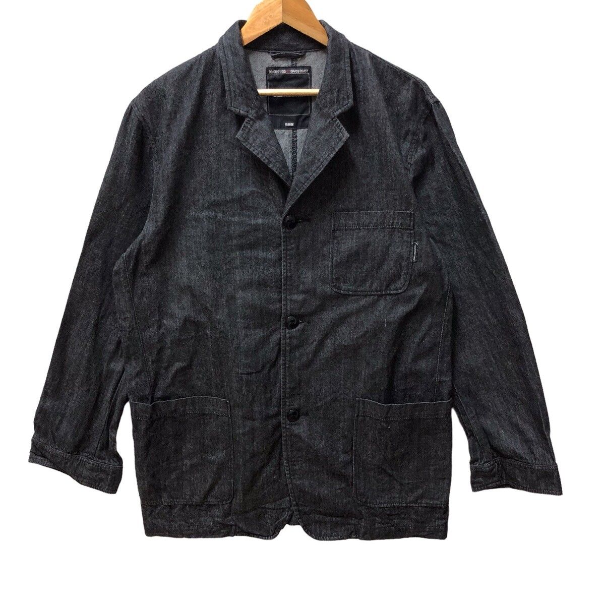 2003 Neighborhood black denim jacket - 1