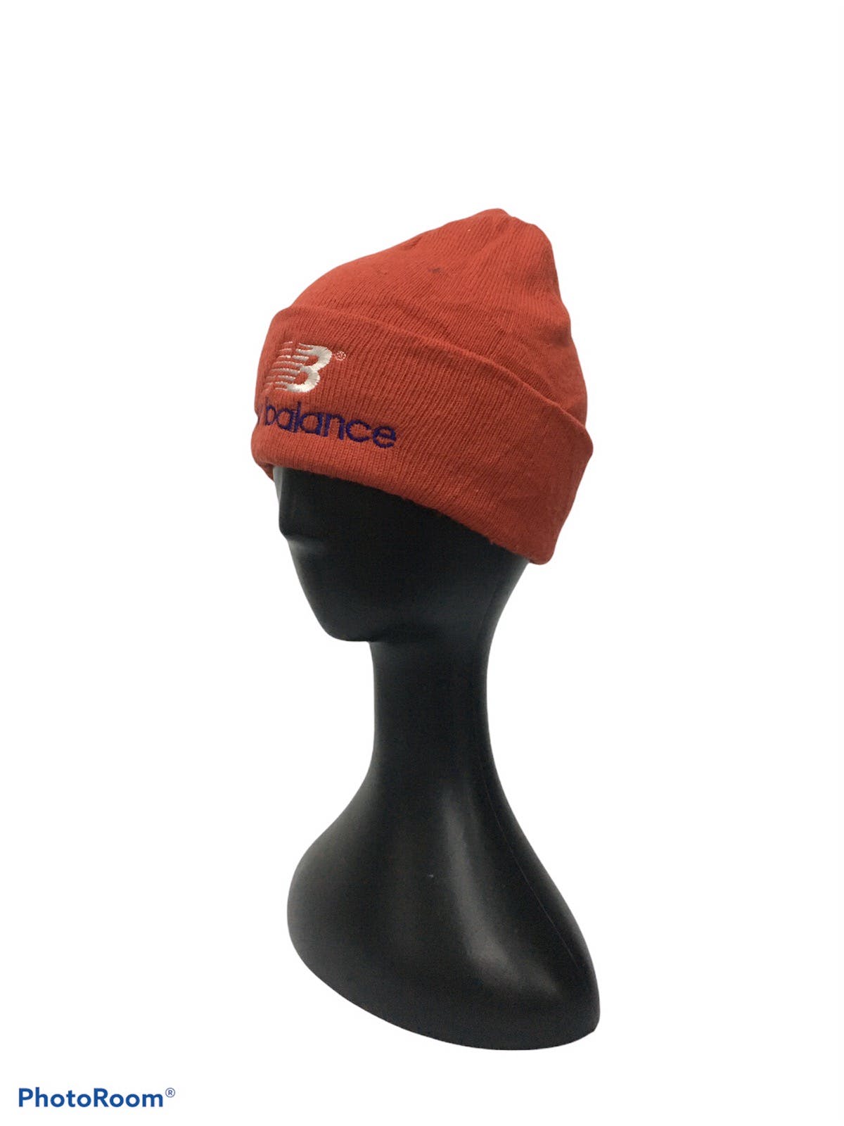 Red Beanie New Balance Embroidered - 2