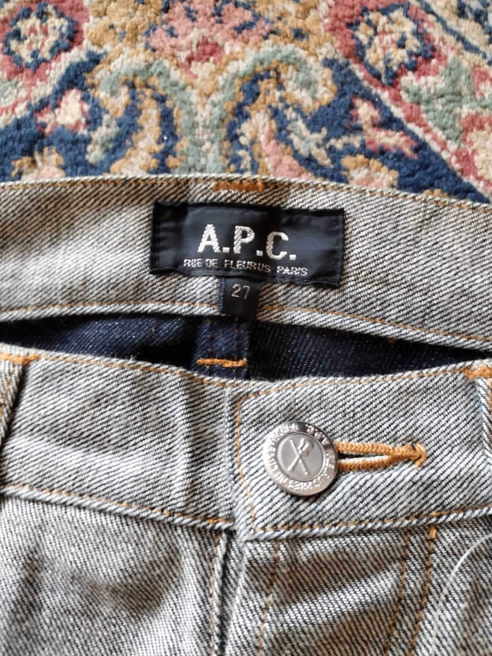 A.P.C grey jeans - 3