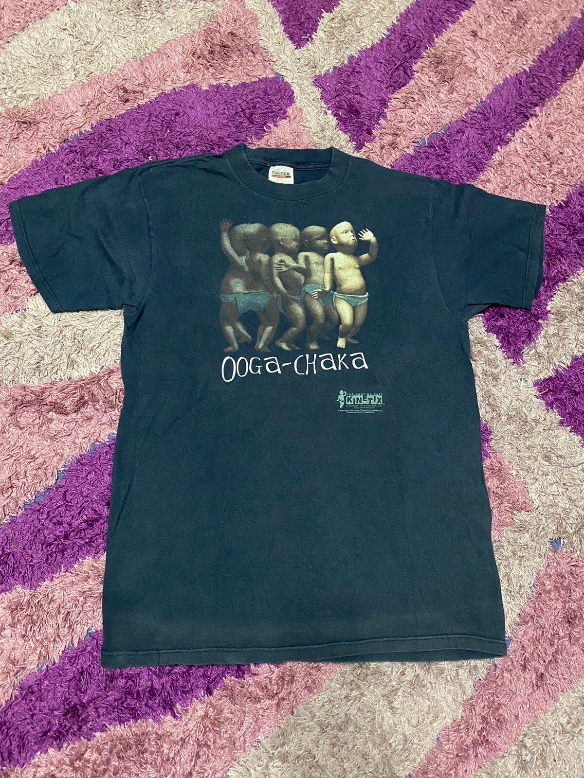 Vintage 1998 The Dancing Baby Ooga-Chaka Tshirt - 1