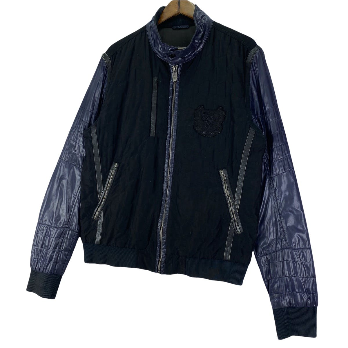 Diesel Honeycomb Quilted Bomber Jacket - 8