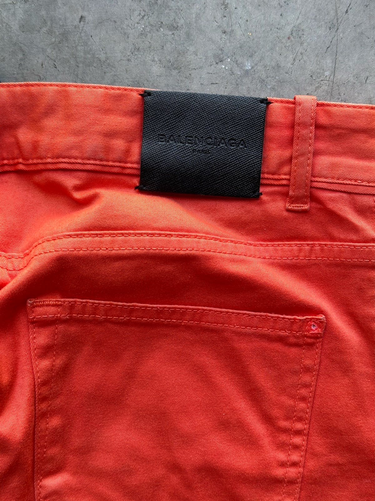 Balenciaga Orange Pants - 4