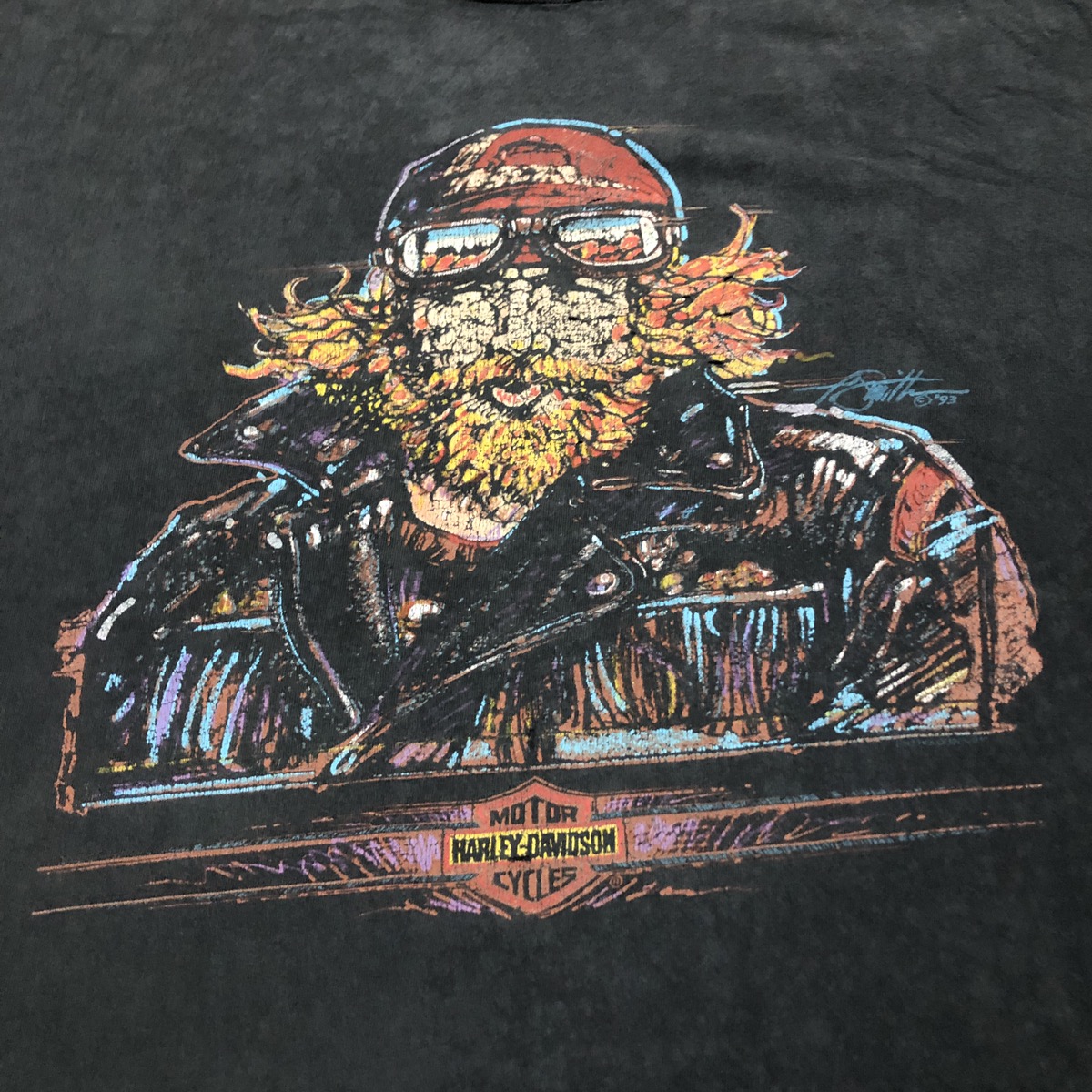 Vintage - Vintage 90’s Harley Davidson Motorcycles T-Shirt - 4