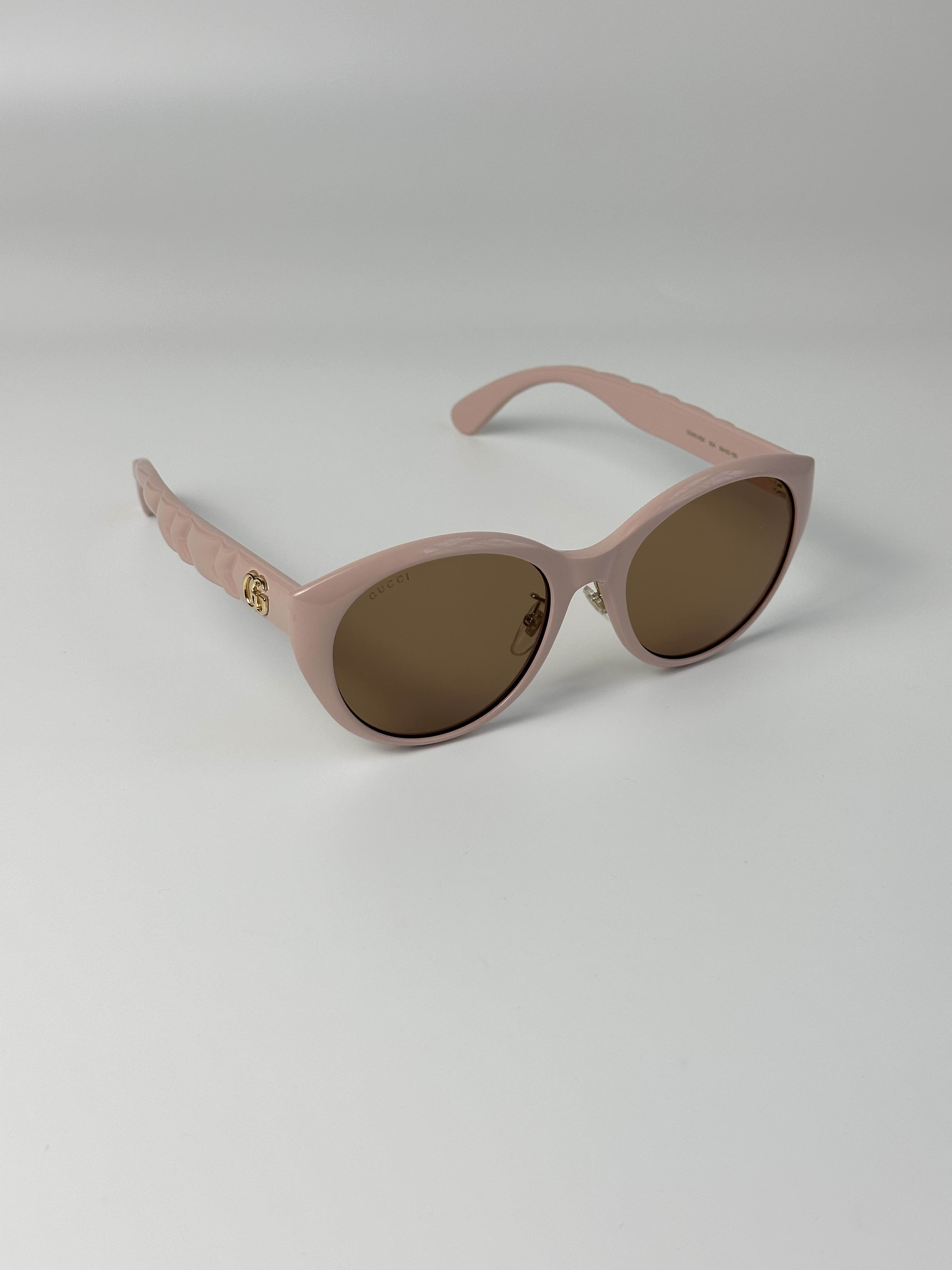 BRAND NEW GUCCI GG0814SK 004 Pink / Brown Women Sunglasses - 7