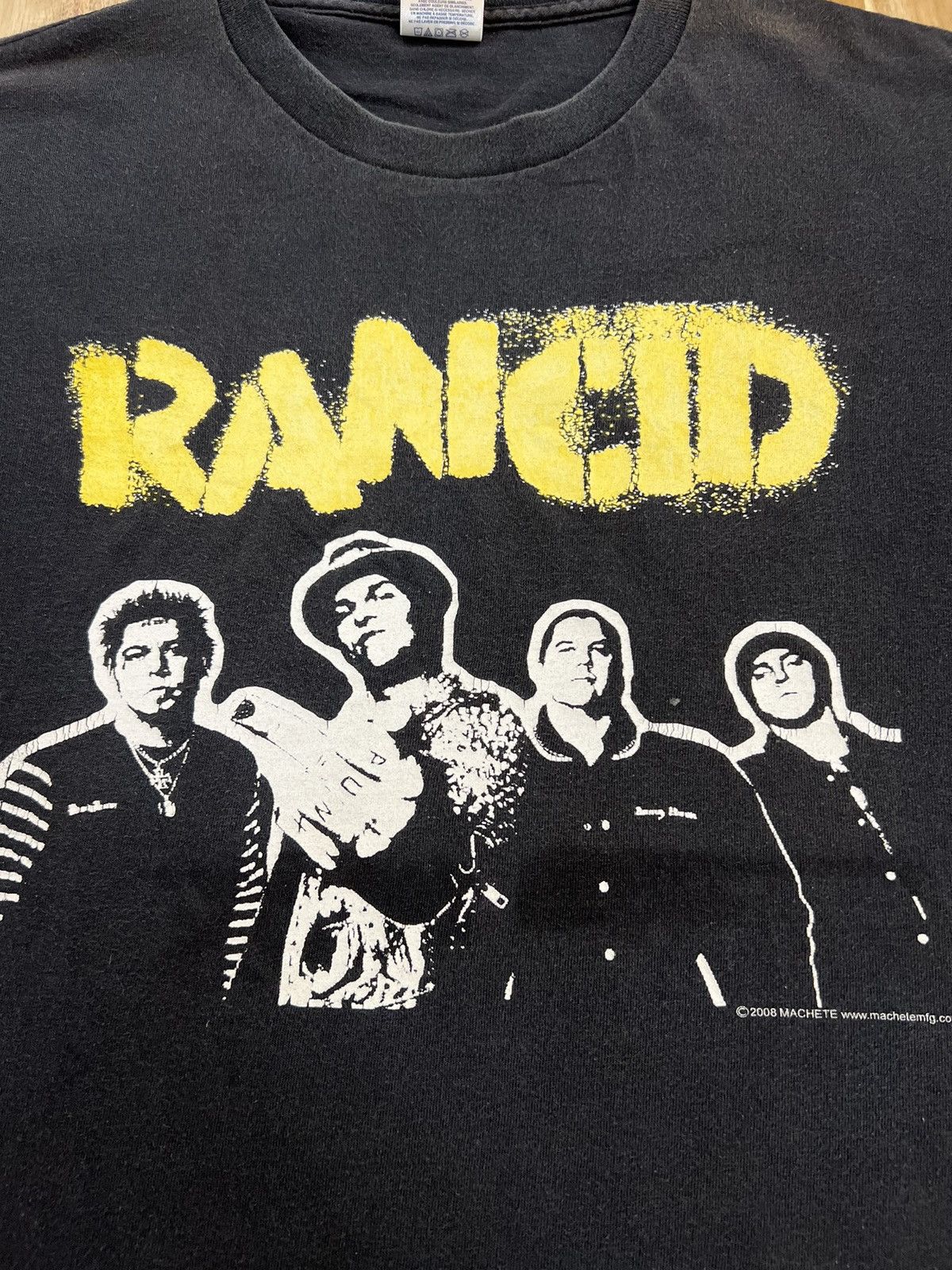 VINTAGE RANCID MACHETE PUNK T-SHIRT - 3