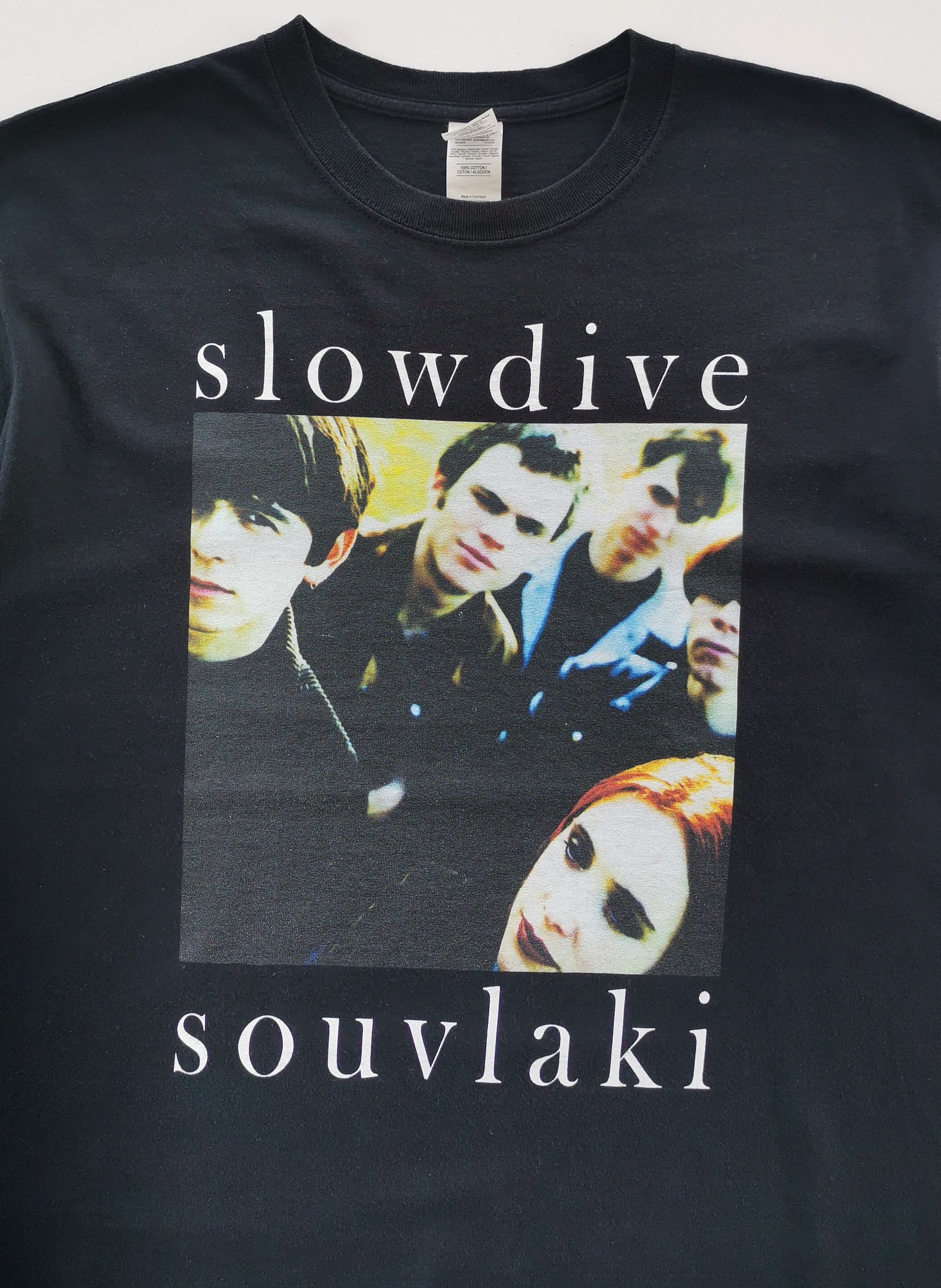 Band Tees - Slowdive Souvlaki Album Band Tshirt - 3