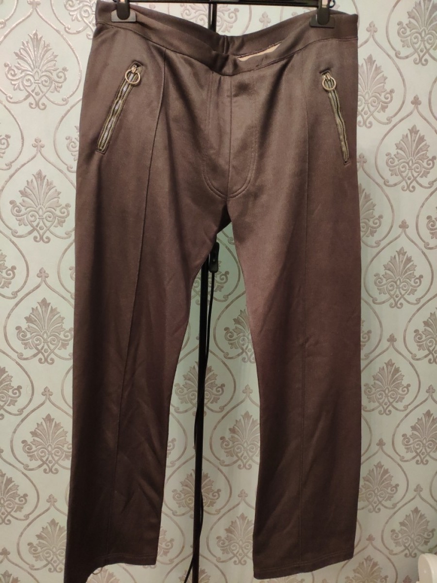 Green wide pants.Like Needles or Palm angeld track pants - 3