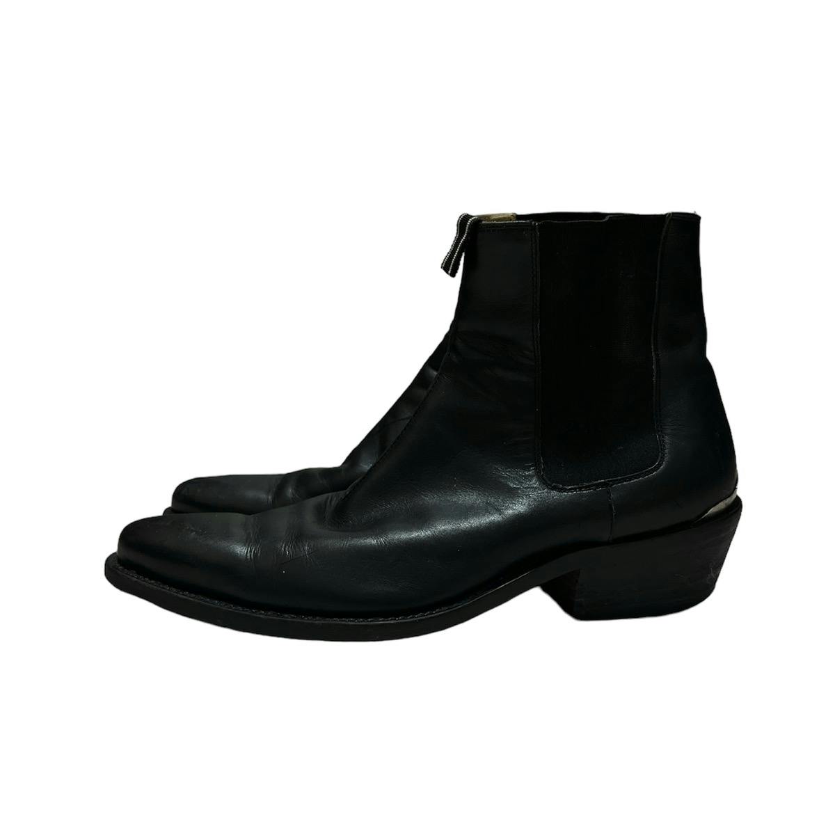 SS04 Helmut Lang Steel Cuban Heel Chelsea boots - 4