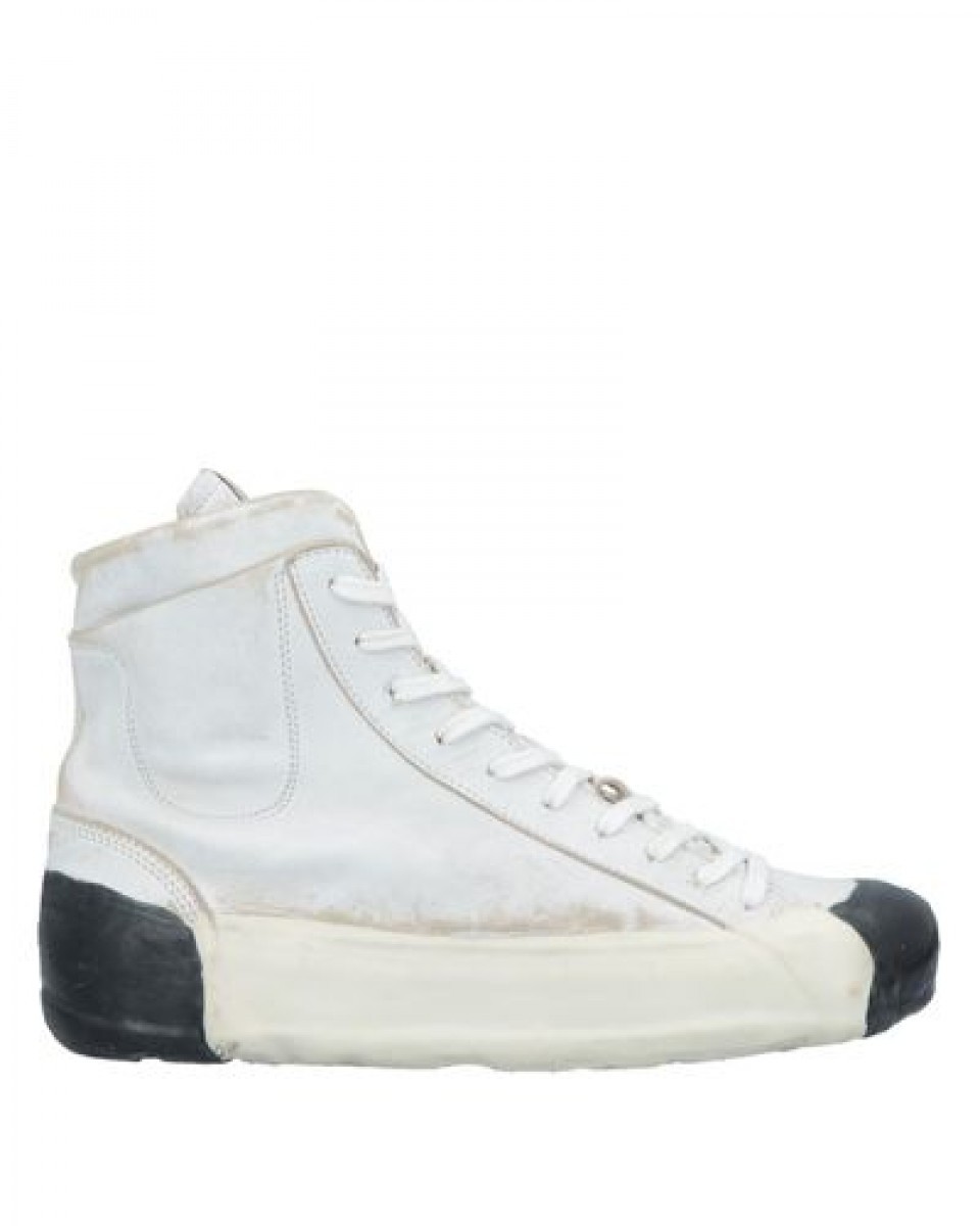 Oxs Rubber Soul - Polacco white hi-tops. - 1