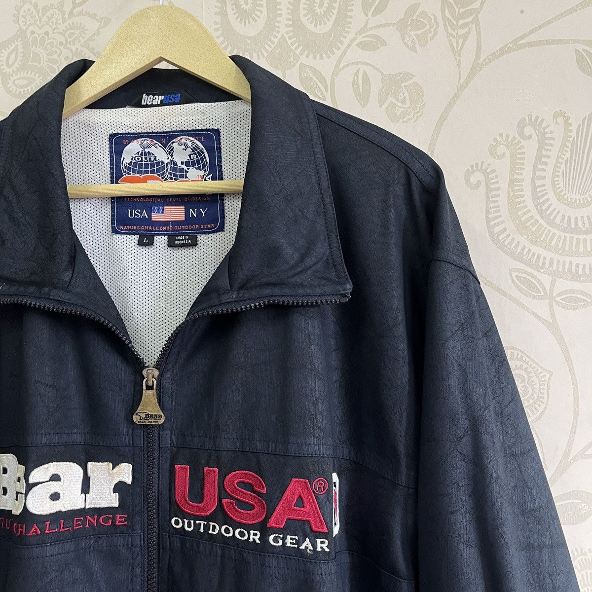 Bear USA Vintage Sweater Zipped Jacket - 6