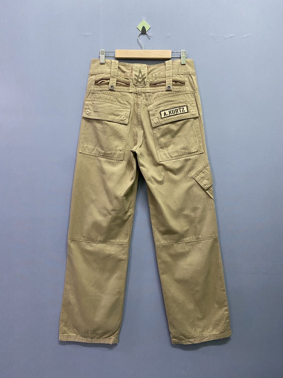 Japanese Brand - Cargo A.KURTZ Tactical Military Multi Pocket Pants - 1