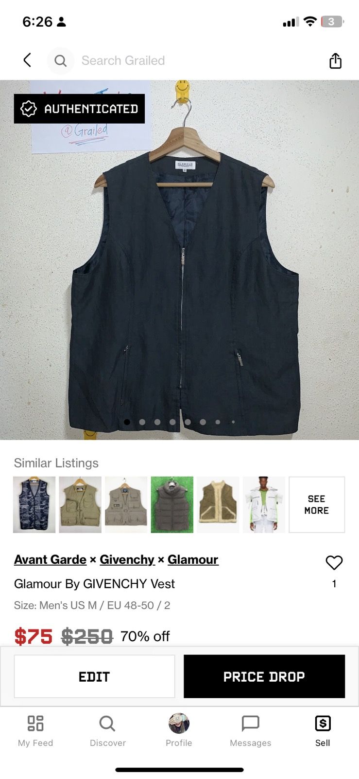 Glamour By GIVENCHY vest - 13