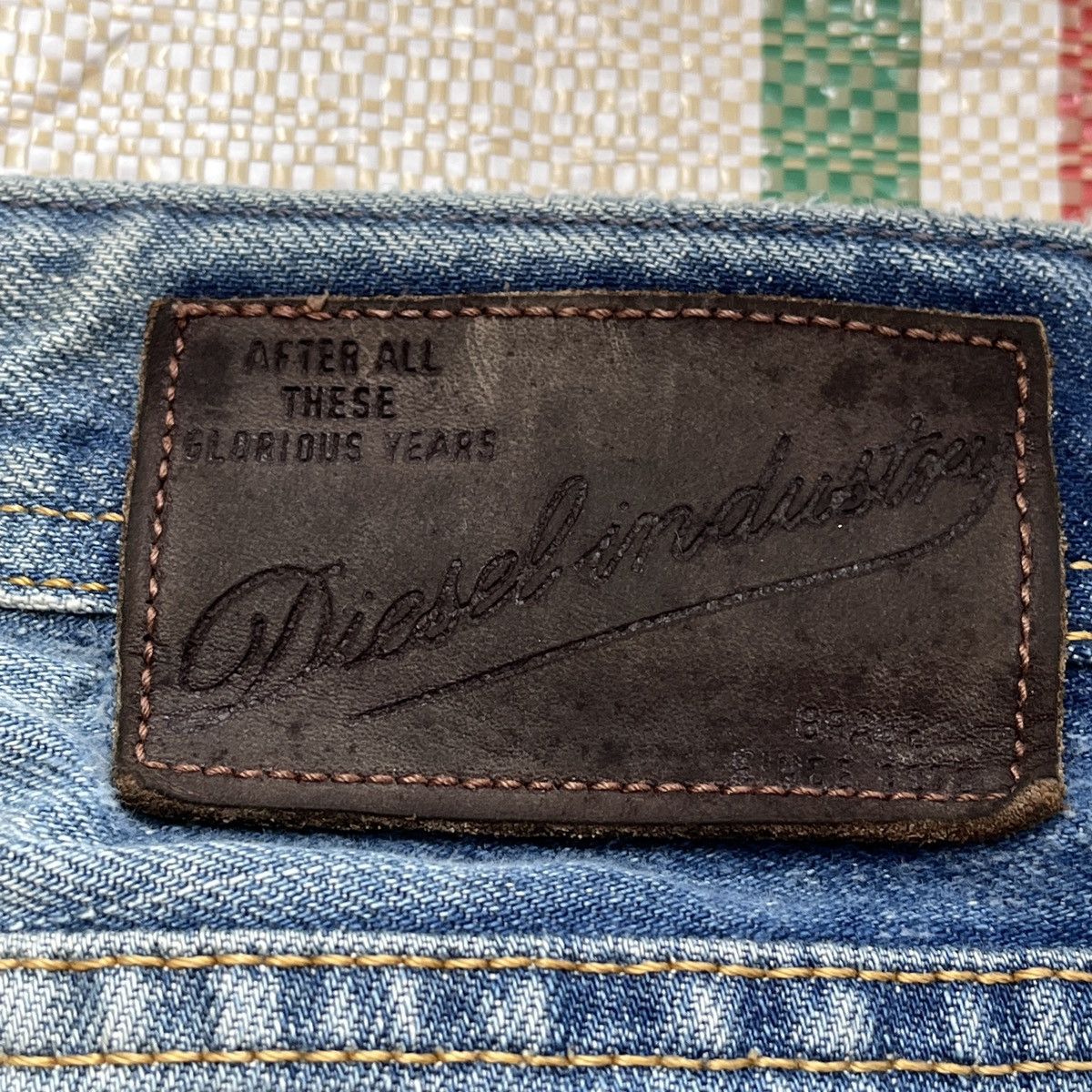 Distressed Diesel Black Zatiny Denim Jeans Made In Italy - 19