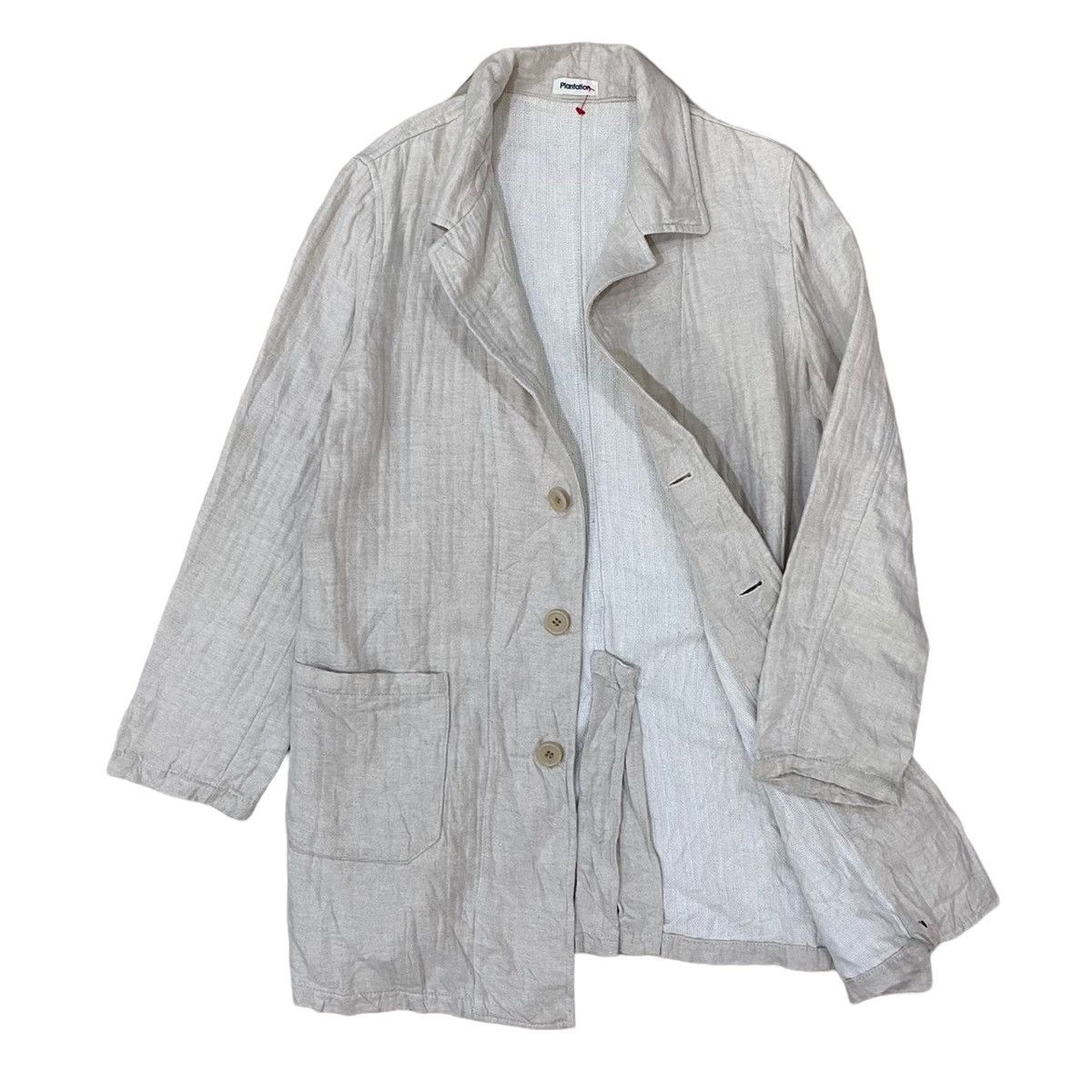 Plantation Issey Miyake Belted Back Jacket - 3