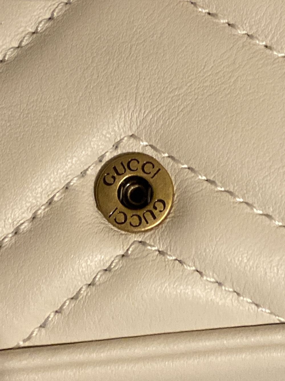 Woman Bag GUCCI Leather Super Mini White. - 8