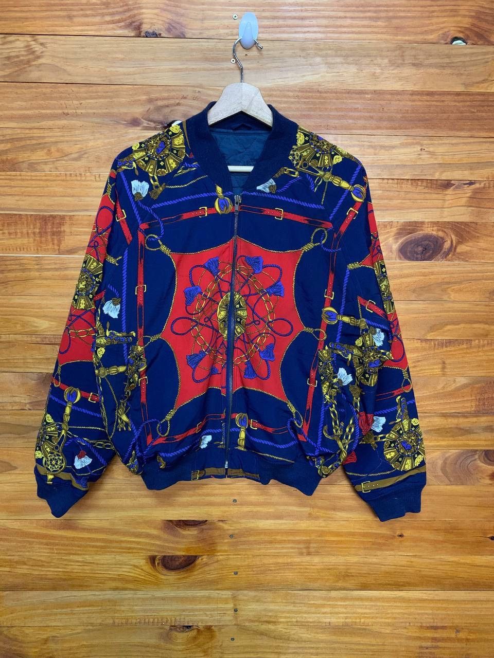 Dope - Over Print baroque inspired by Versace bomber jacket - 1