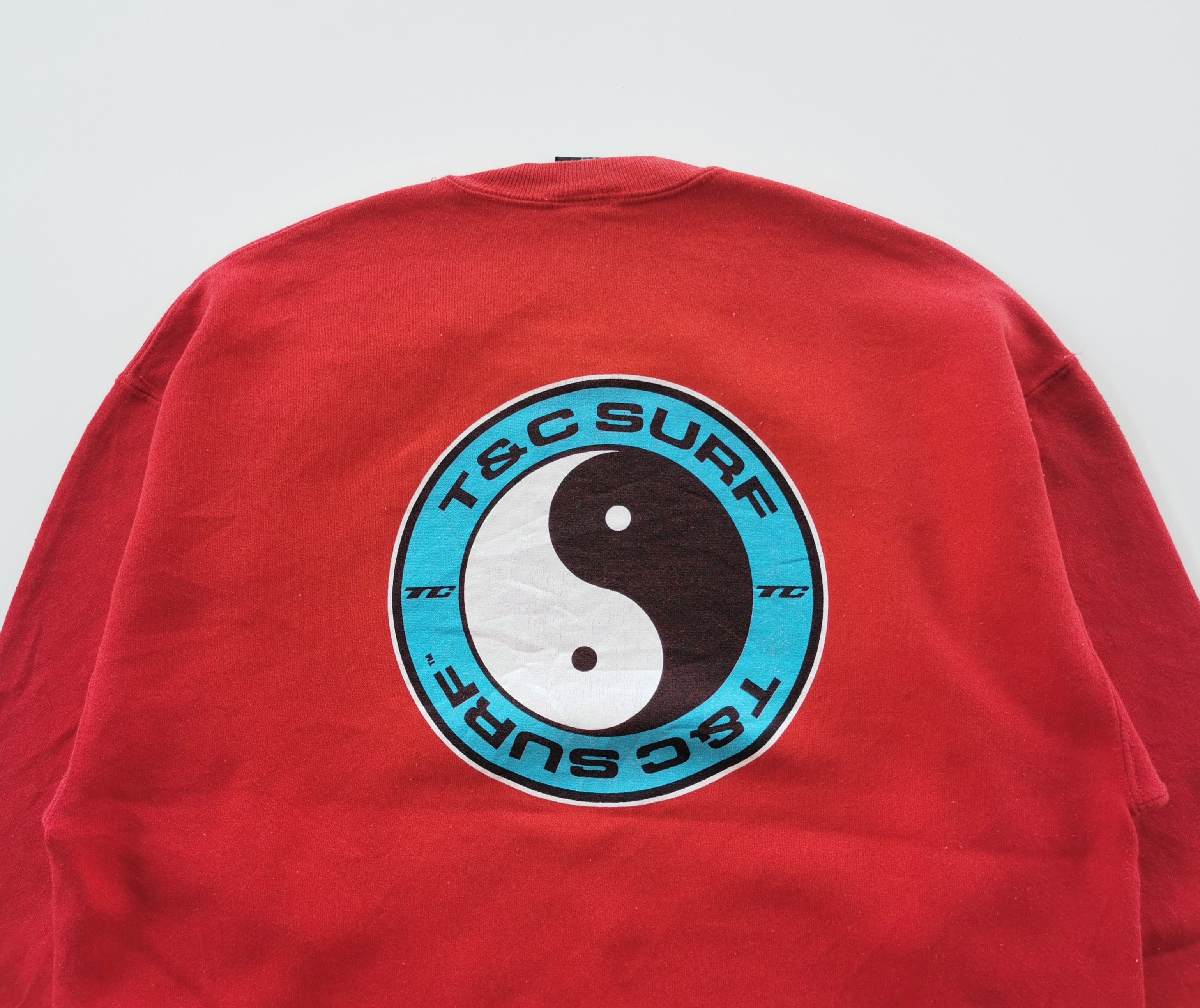 Vintage Yin Yang T&C Surf Hawaii Sweatshirt - 1