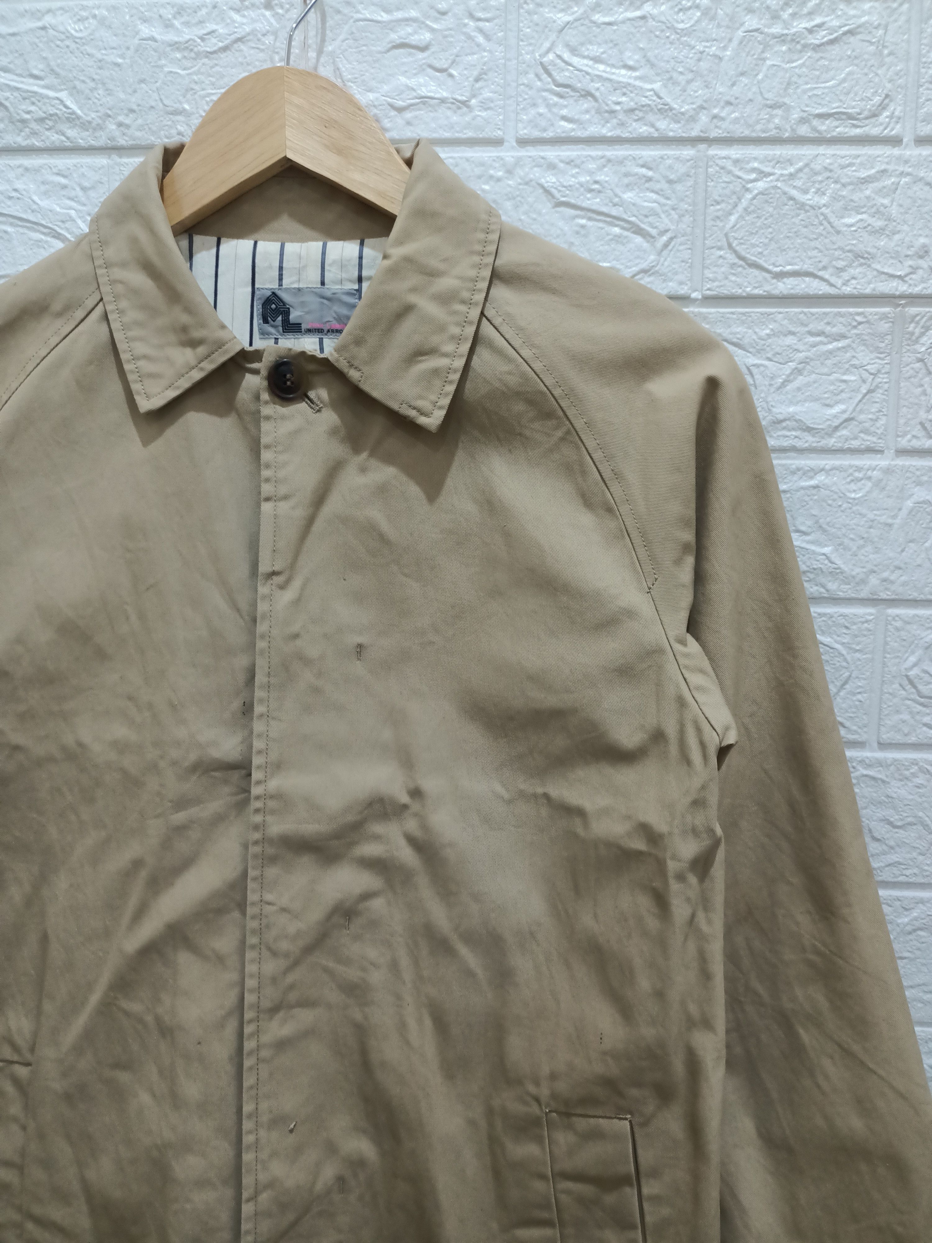 Archival Clothing - United Arrow Pink Label Made in Japan Trench Coats - 5