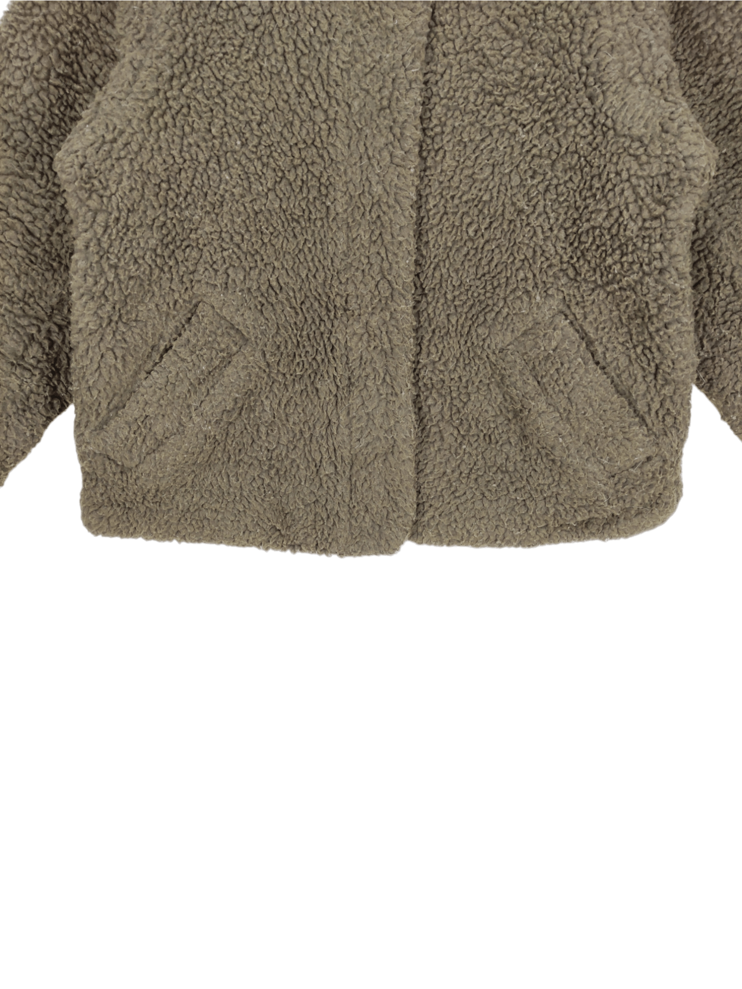 Steals🔥Vintage Sherpa Cropped Cardigan Jacket by Union Made - 8