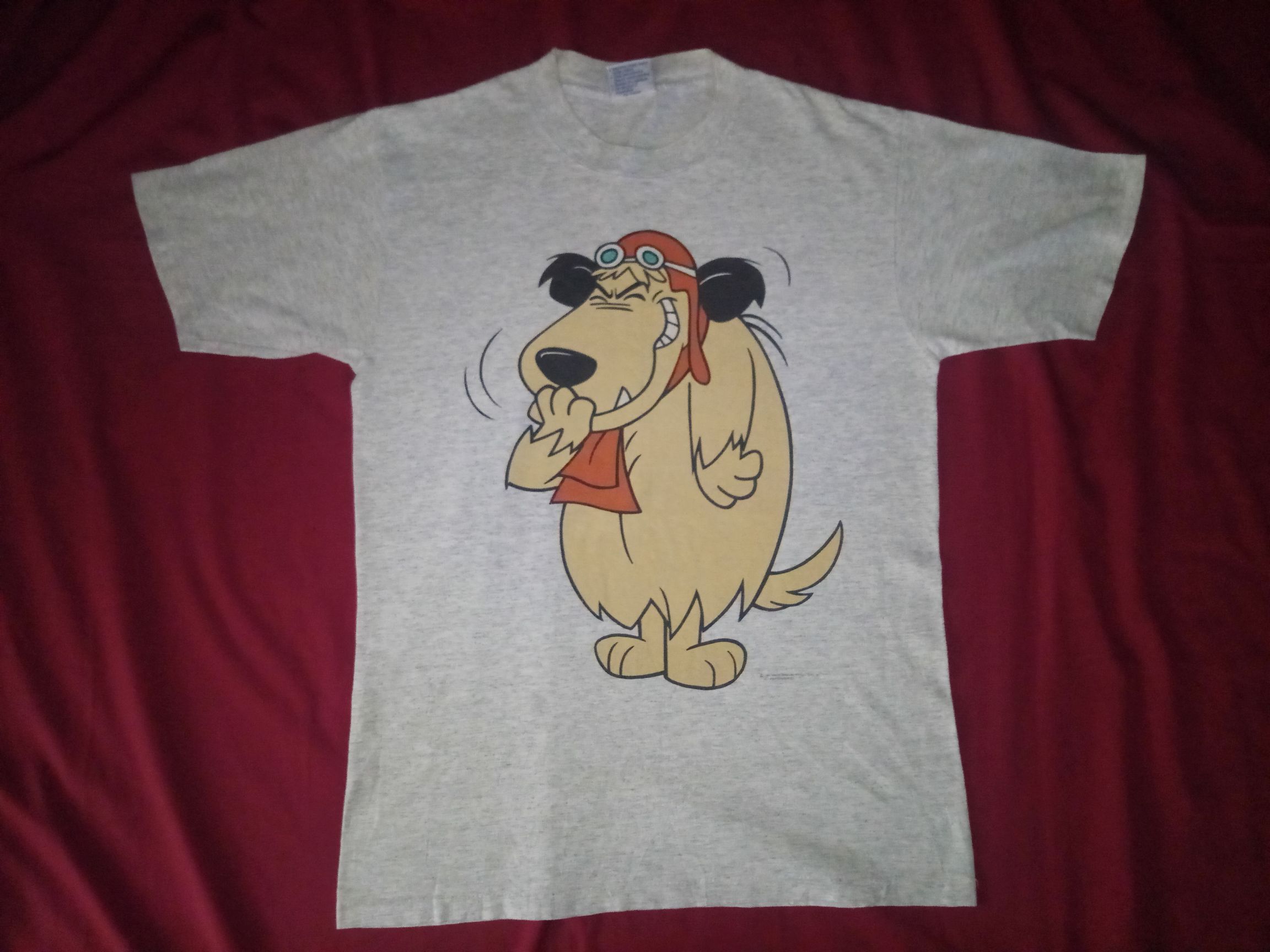 VTG 90s Wacky Races Muttley cartoon tshirt vintage - 2